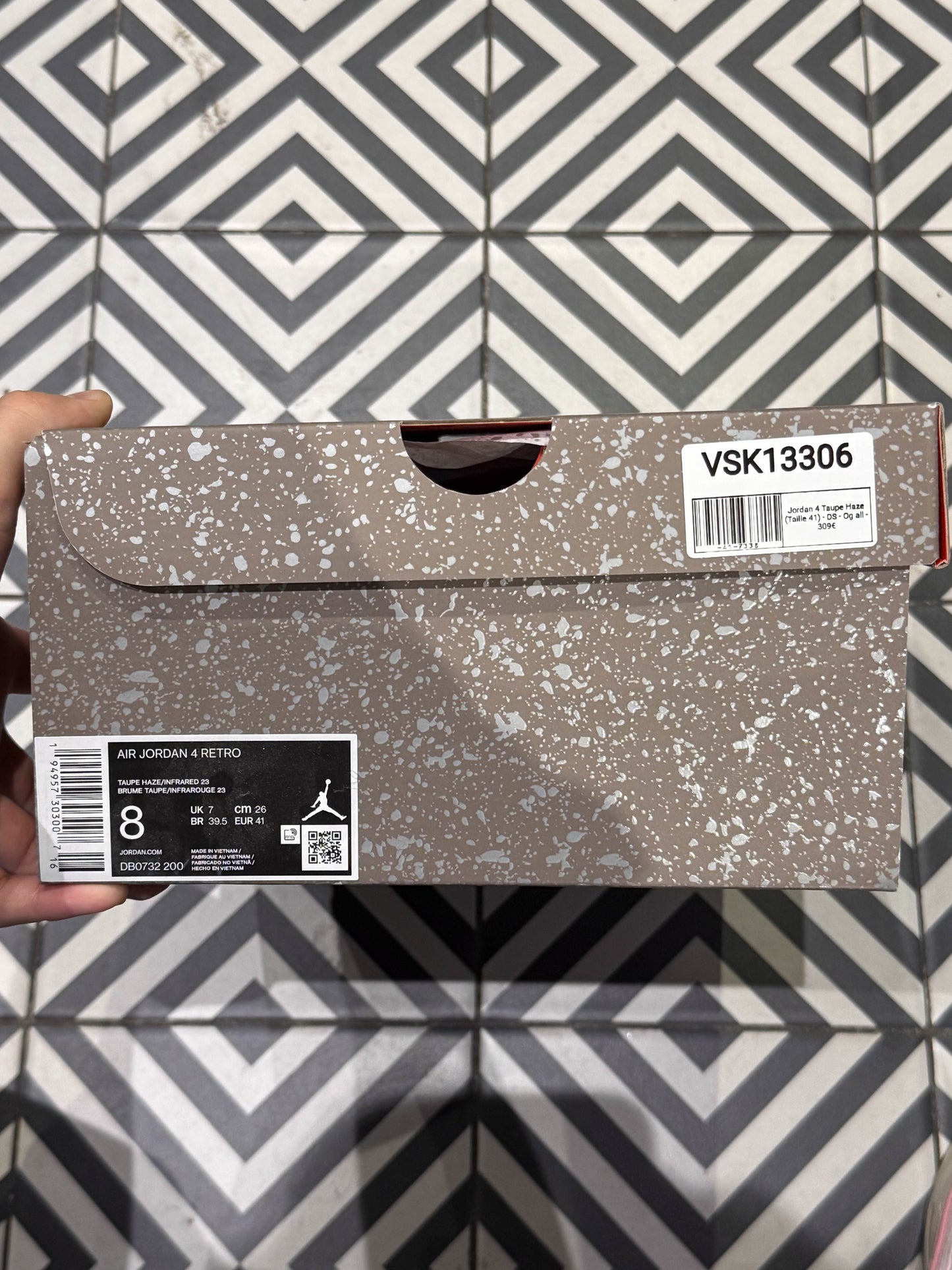 Jordan 4 Taupe Haze (Taille 41)