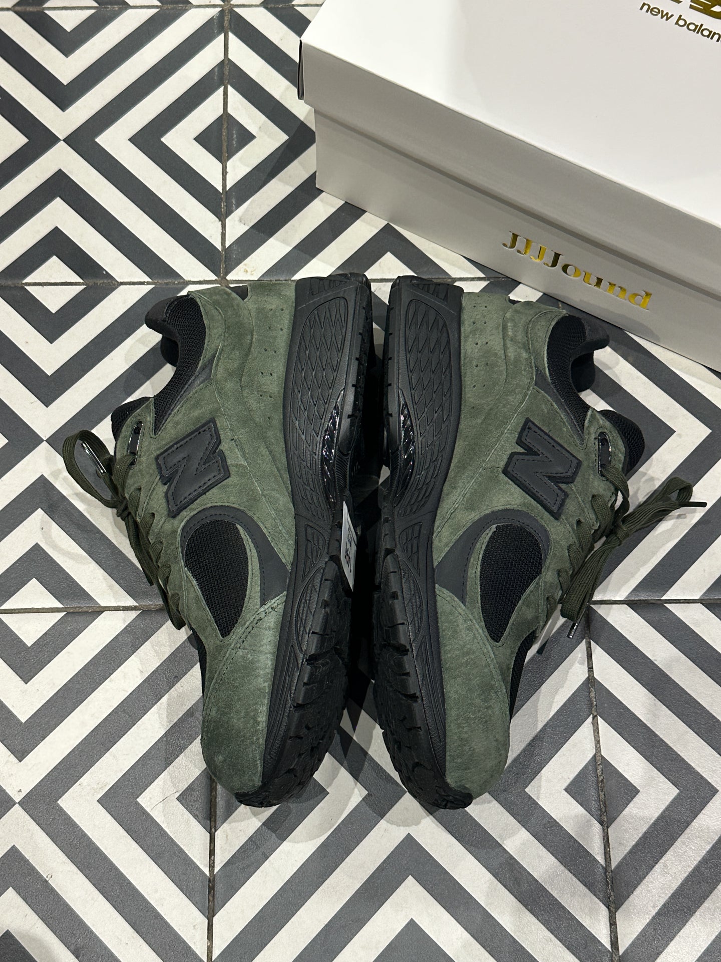New Balance 2002R Gore Tex JJJJound Green (Taille 41,5)