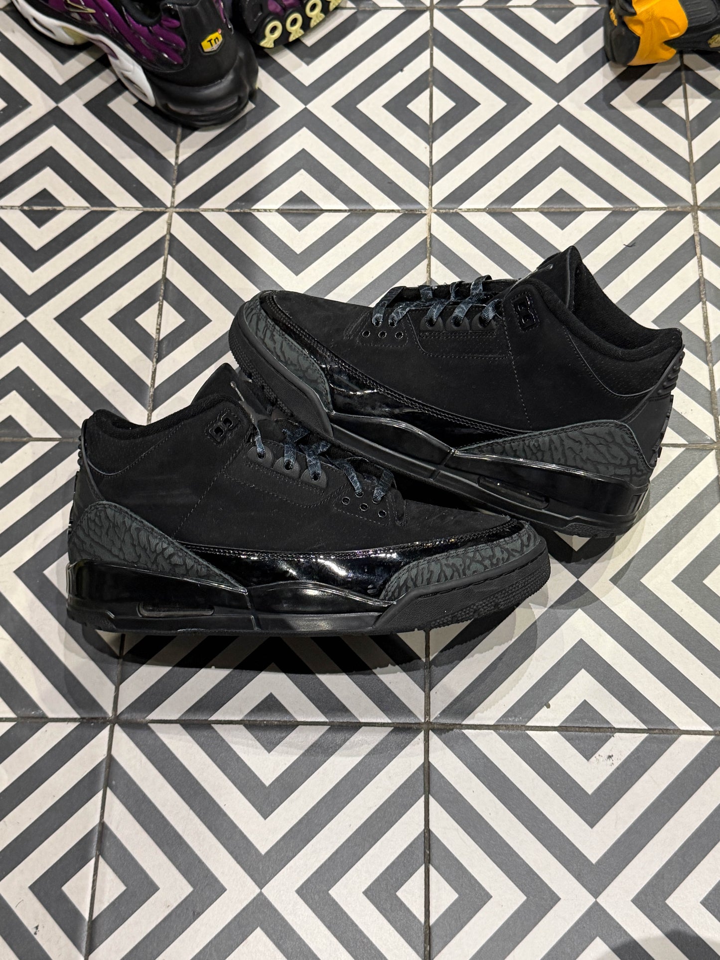 Jordan 3 Black Cat (Taille 44,5)