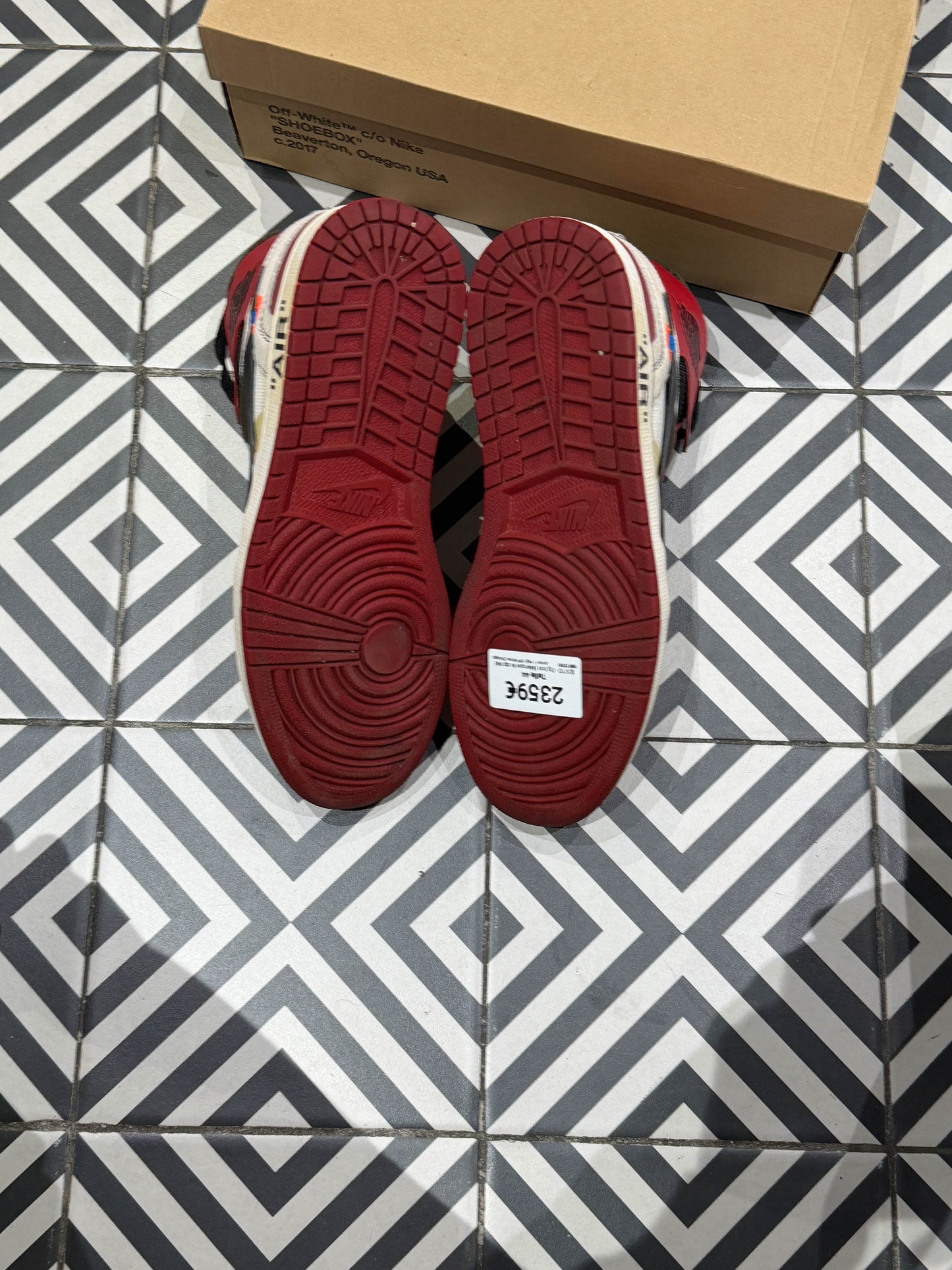 Jordan 1 High Off-White Chicago (Taille 44)