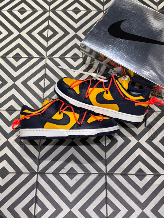 Dunk Low Off-White Michigan (Taille 43)