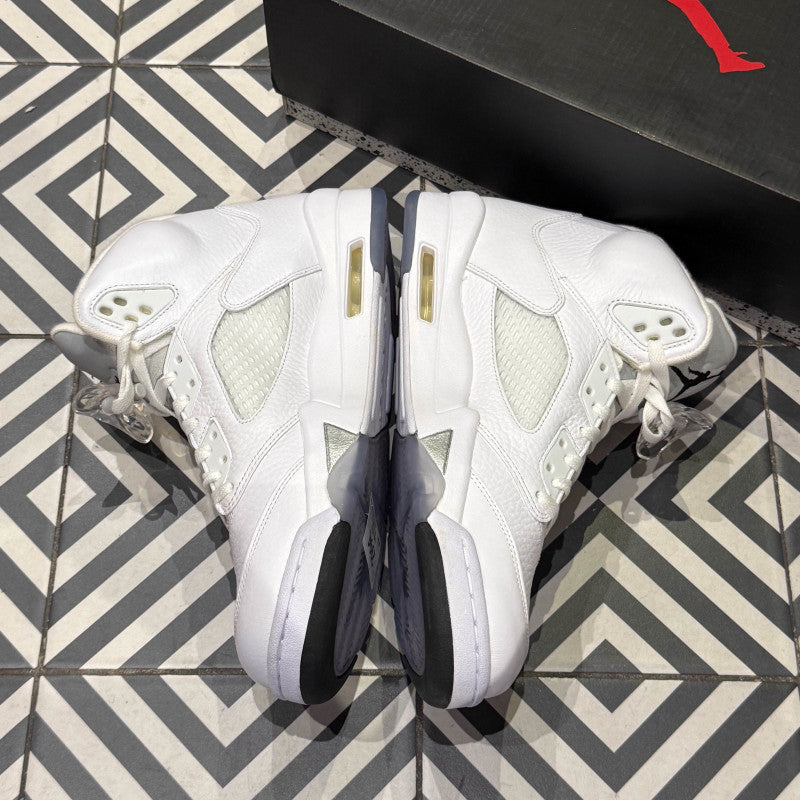 Jordan 5 Metallic Silver (Taille 44)