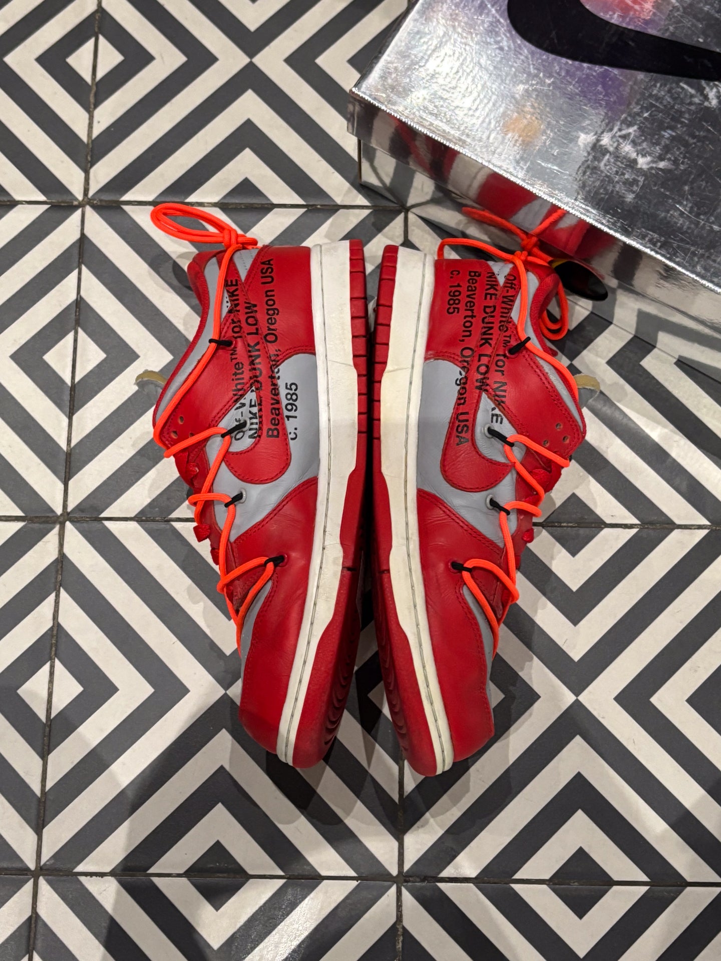 Dunk Off-White University Red (44)