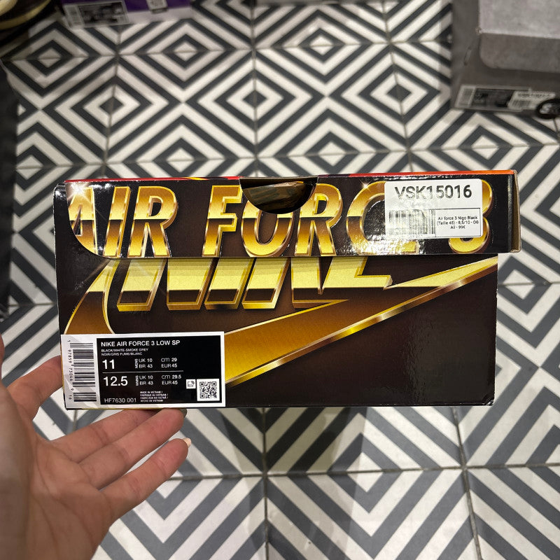 Air force 3 Nigo Black (Taille 45)