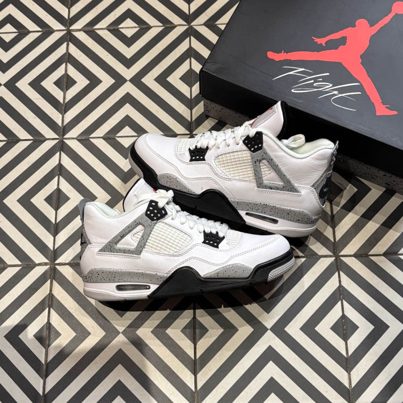 Jordan 4 White Cement 2016 (Taille 43)
