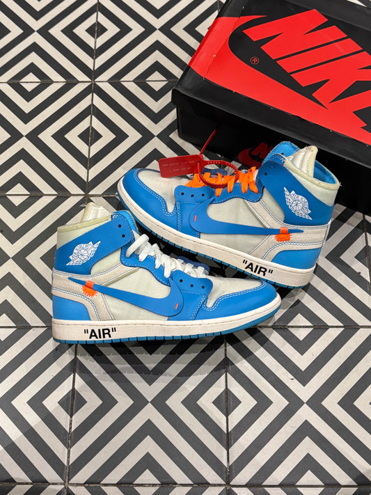 Jordan 1 High Off-White UNC (Taille 44)