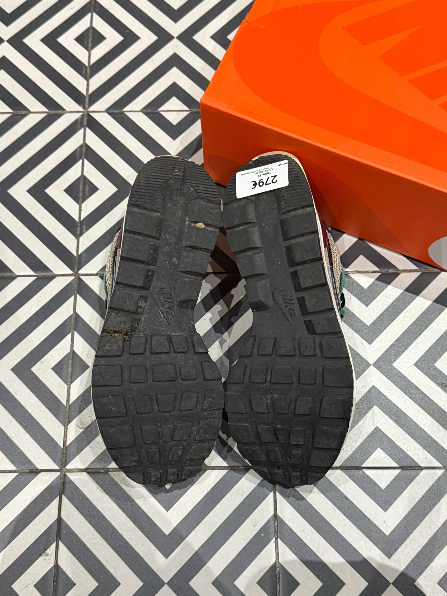 Sacai Vaporwaffle Vilain Red (Taille 42)