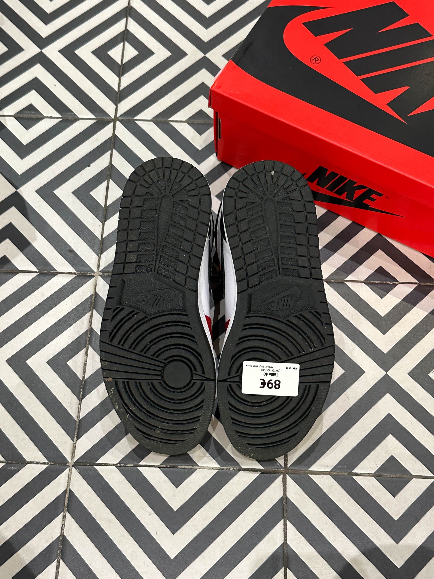 Jordan 1 High Satin Snake (Taille 40)