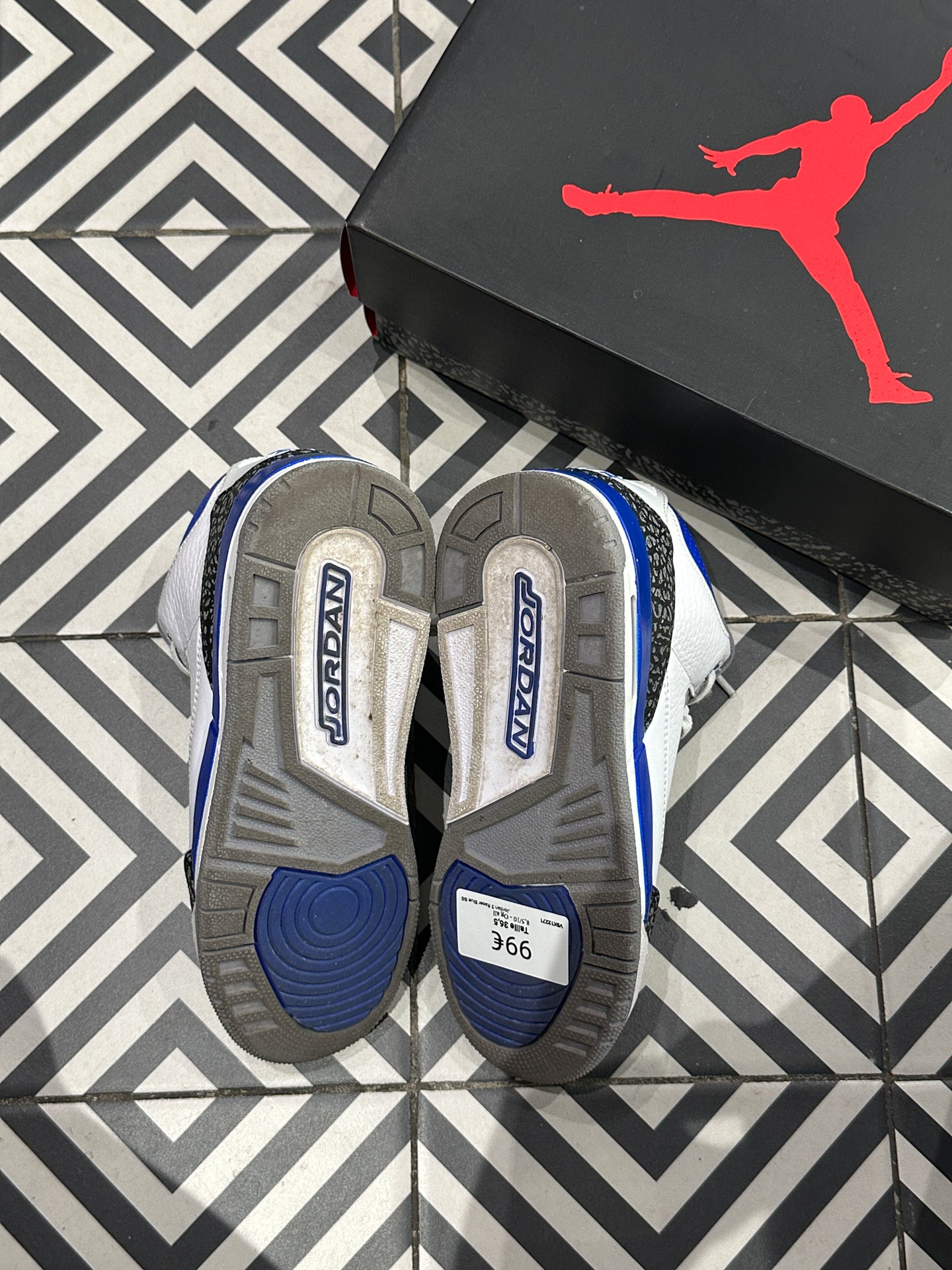 Jordan 3 Racer Blue GS (36,5)