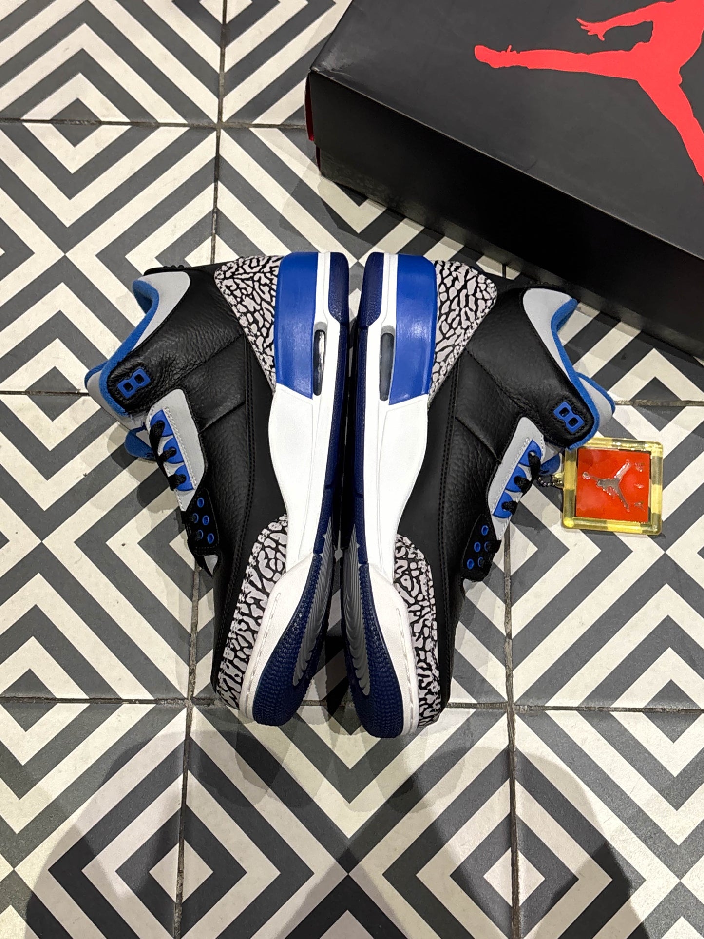 Jordan 3 Sport Blue (Taille 44,5)