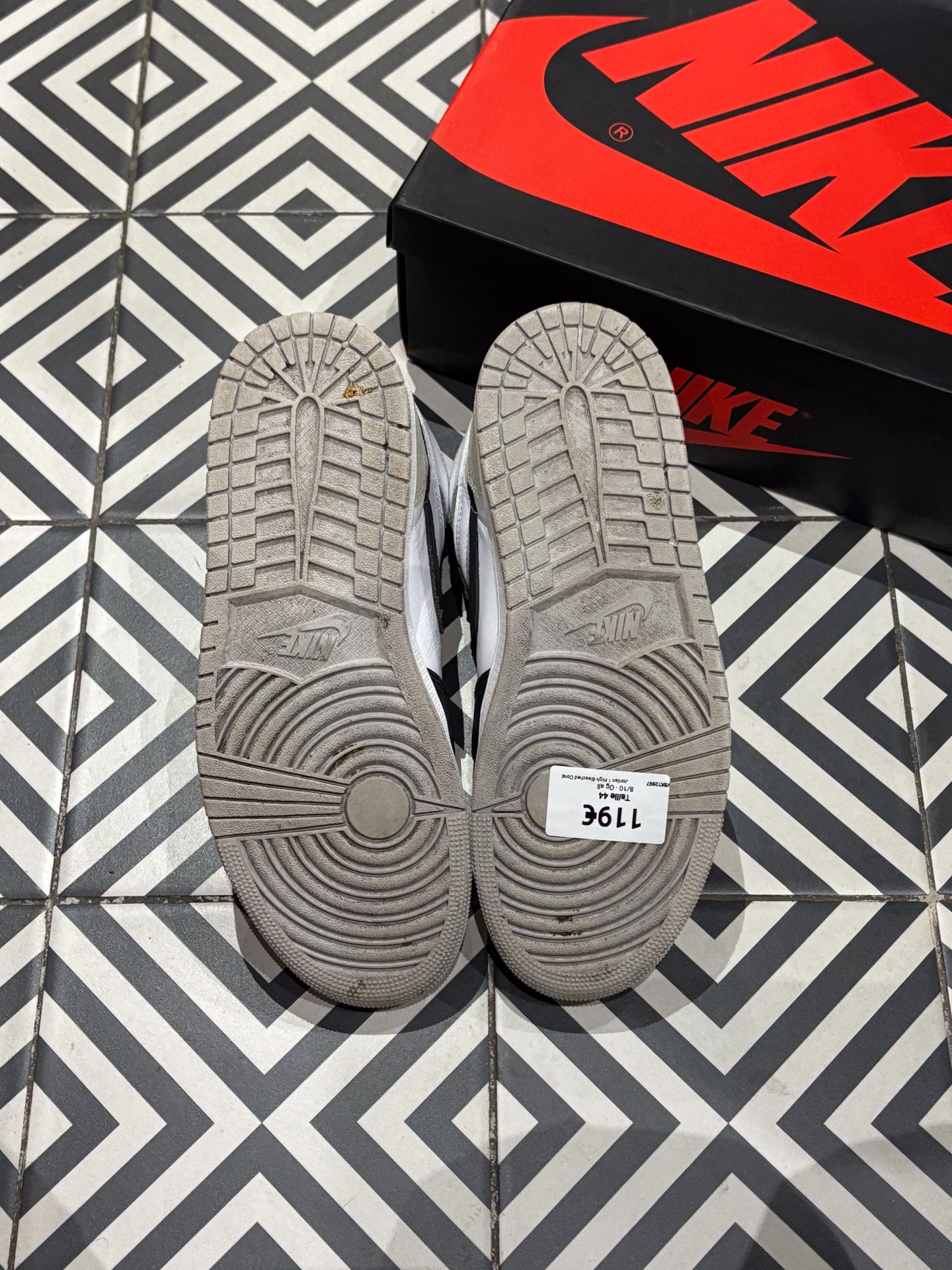 Jordan 1 High Bleached Coral (Taille 44)