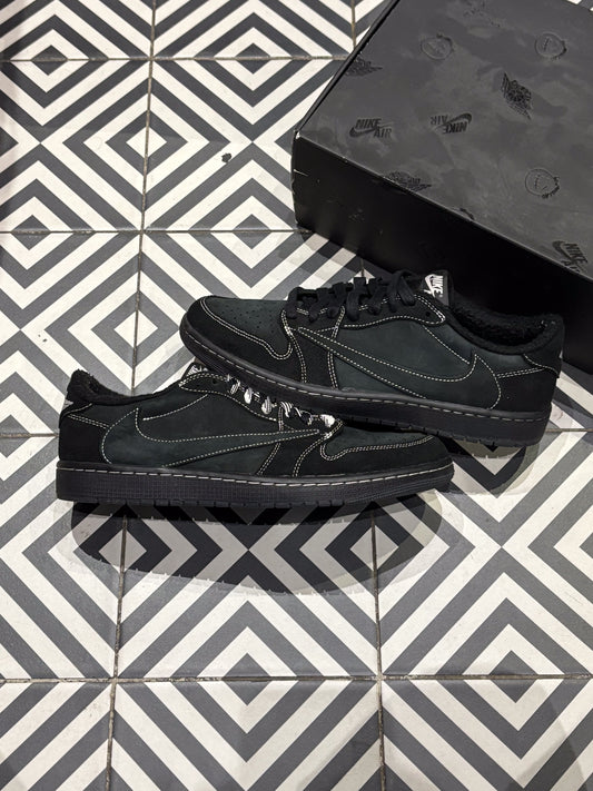 Jordan 1 Low Travis Scott Black Phantom (Taille 45)