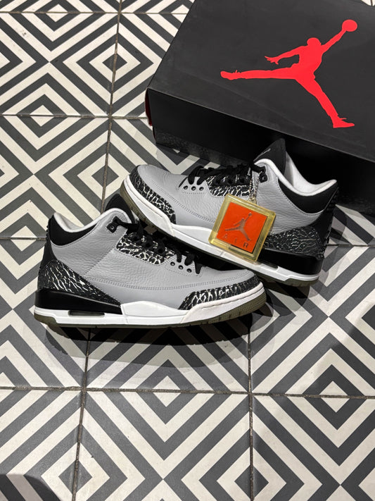 Jordan 3 Wolf Grey (Taille 40,5)