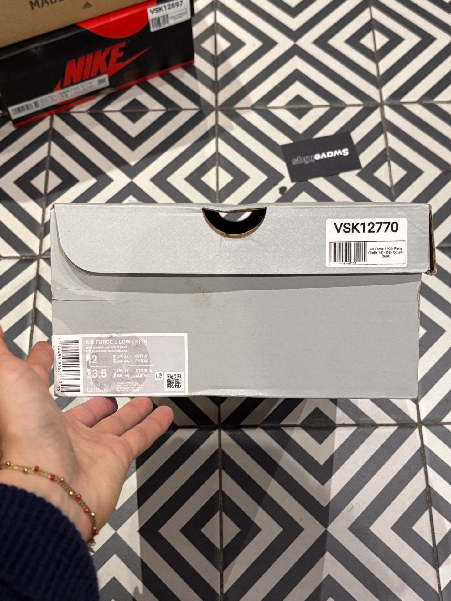 Air Force 1 Kith Paris (Taille 46)