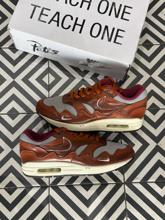 Air Max 1 Patta Dark russet (Taille 42,5)