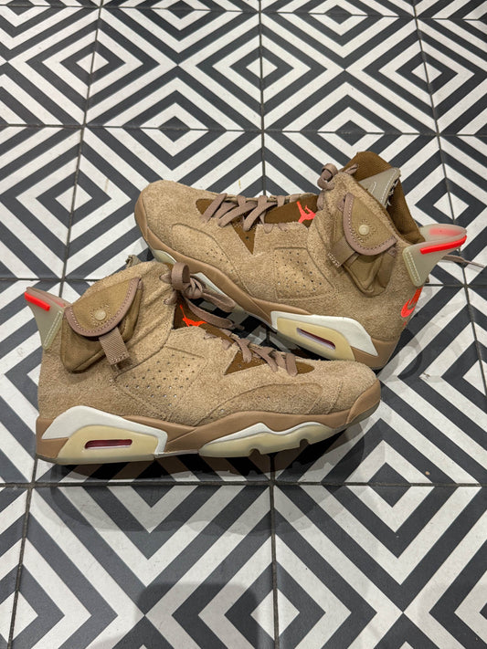 Jordan 6 Travis Scott British Kaki (Taille 40,5)