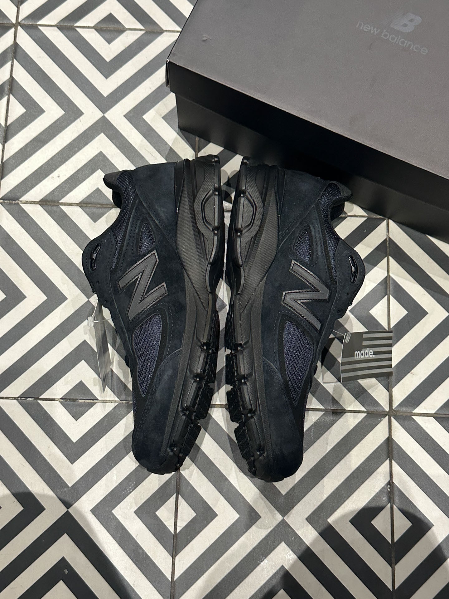 New Balance 990 V4 JJJJound Black (Taille 44)