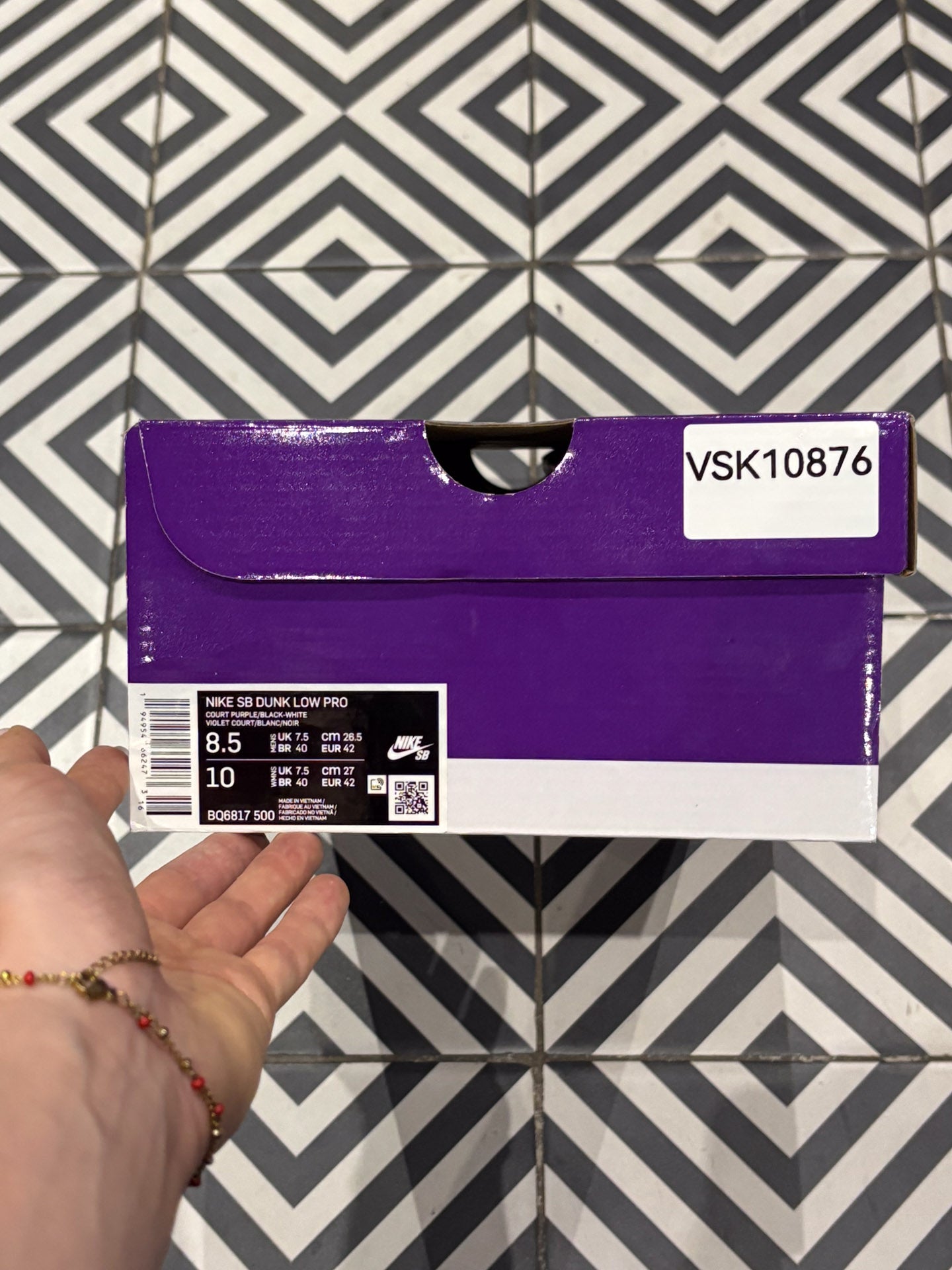 Dunk SB Court Purple (Taille 40)