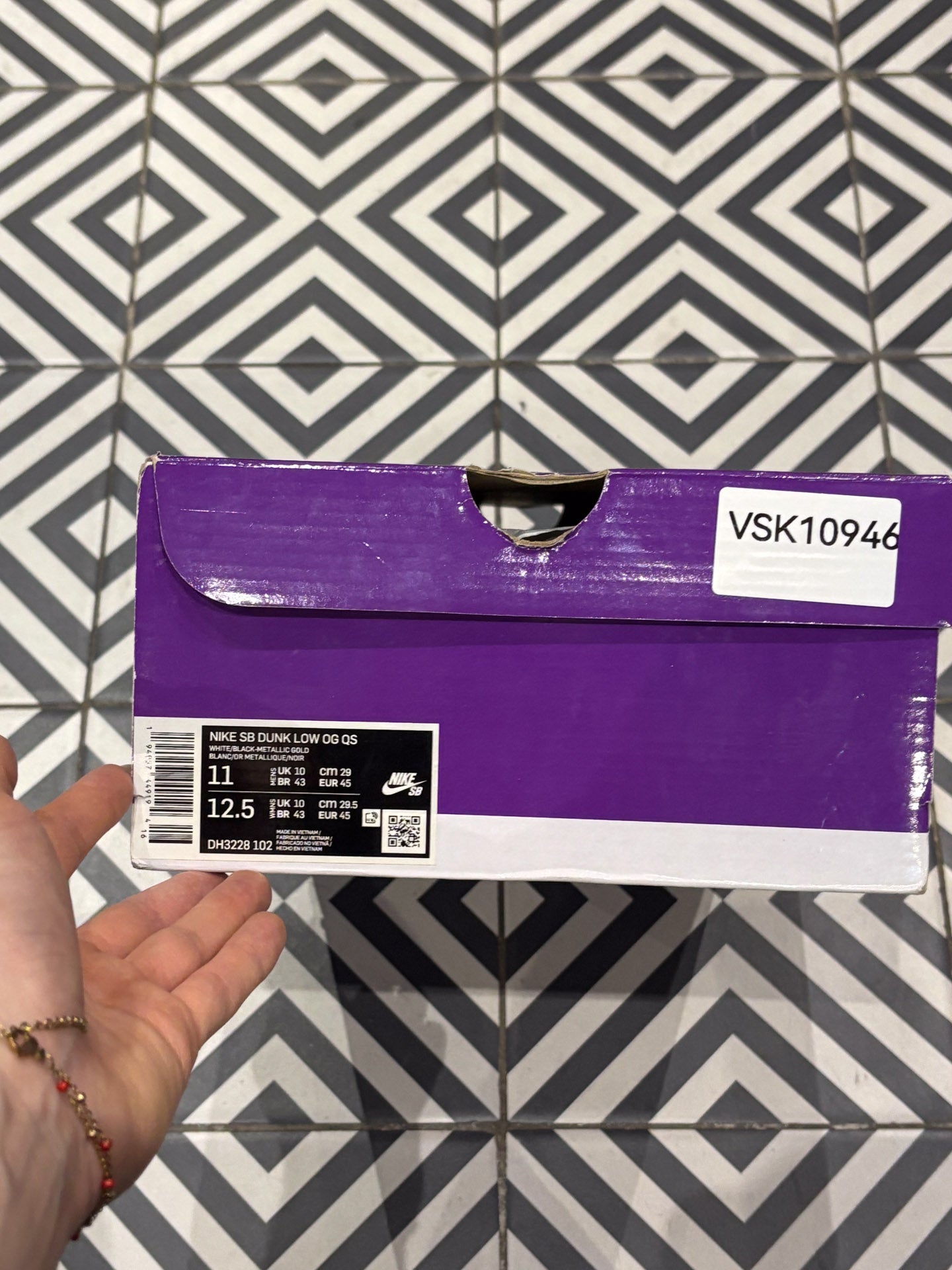 Dunk SB Supreme Black (Taille 45)