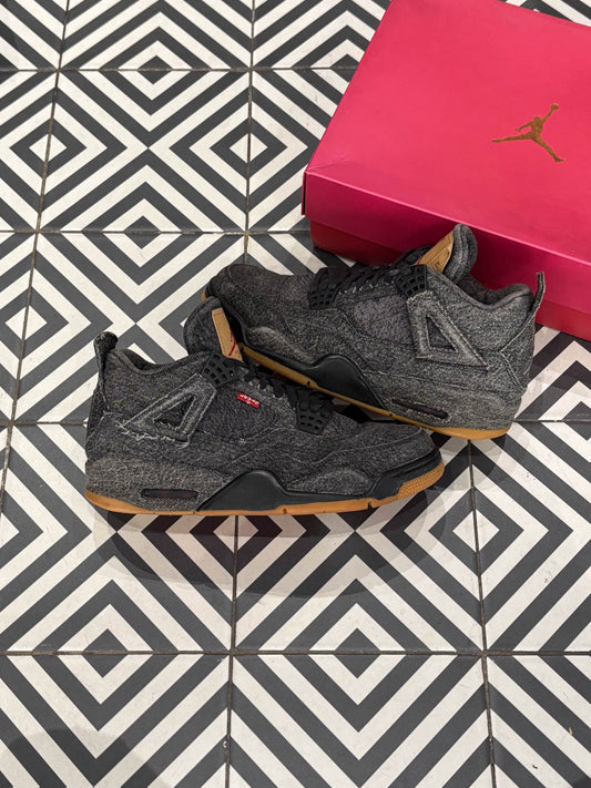 Jordan 4 Levis Black (Taille 42,5)