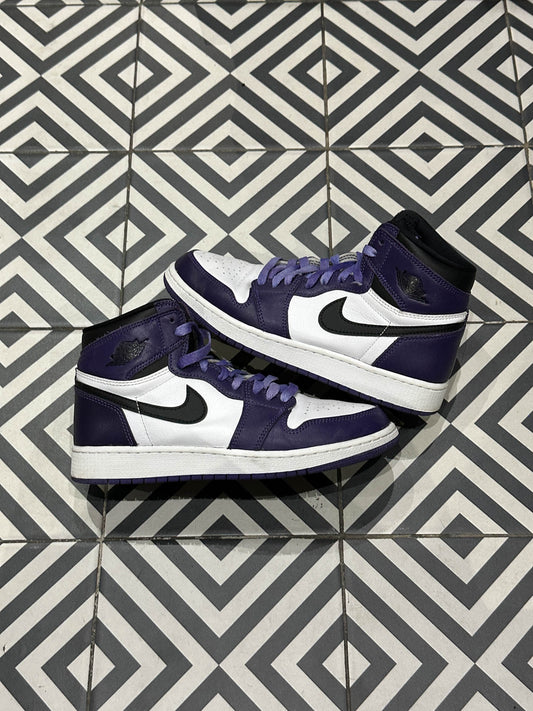 Jordan 1 High Court Purple GS (Taille 39)