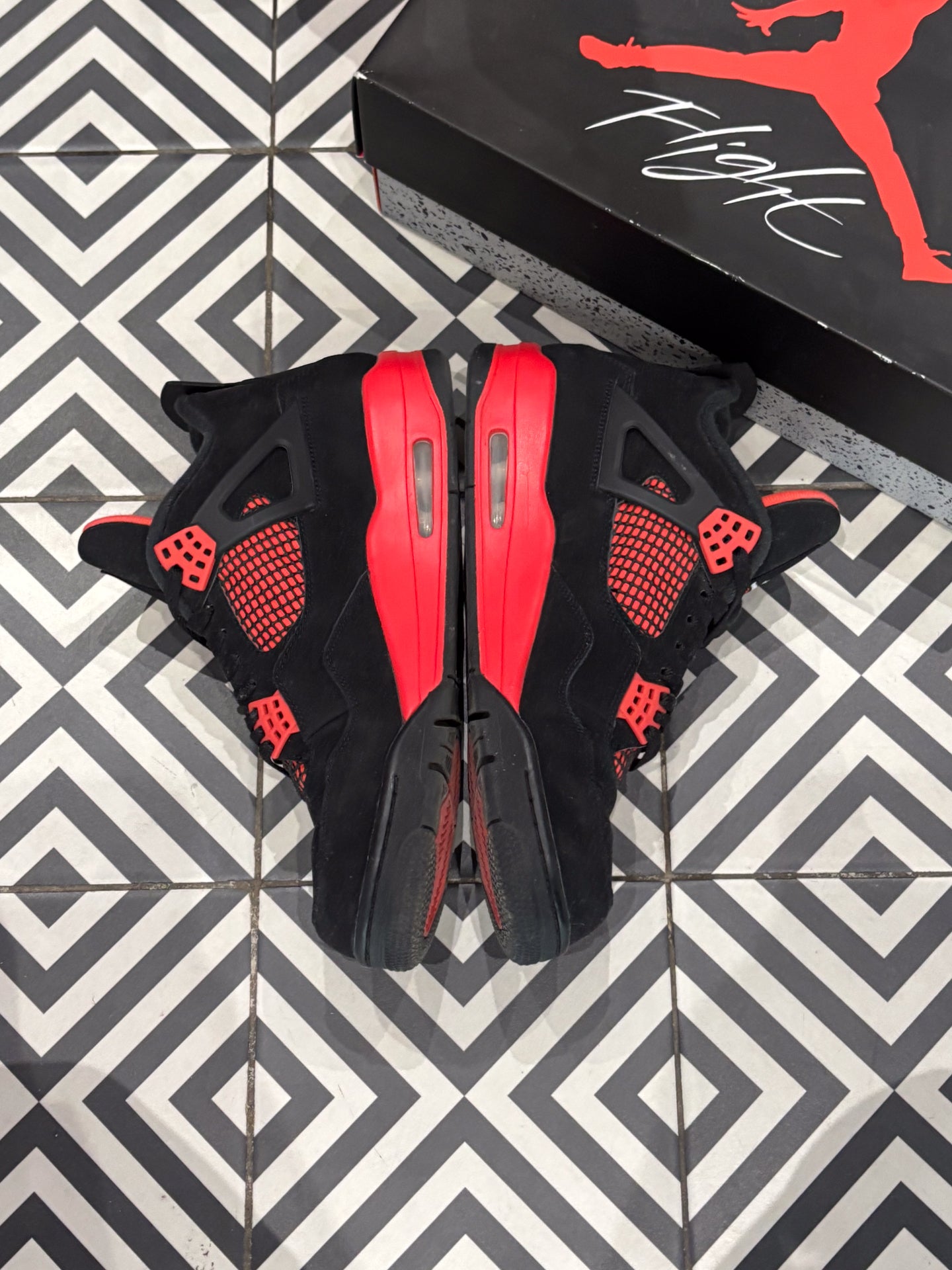 Jordan 4 Red Thunder (Taille 45,5)