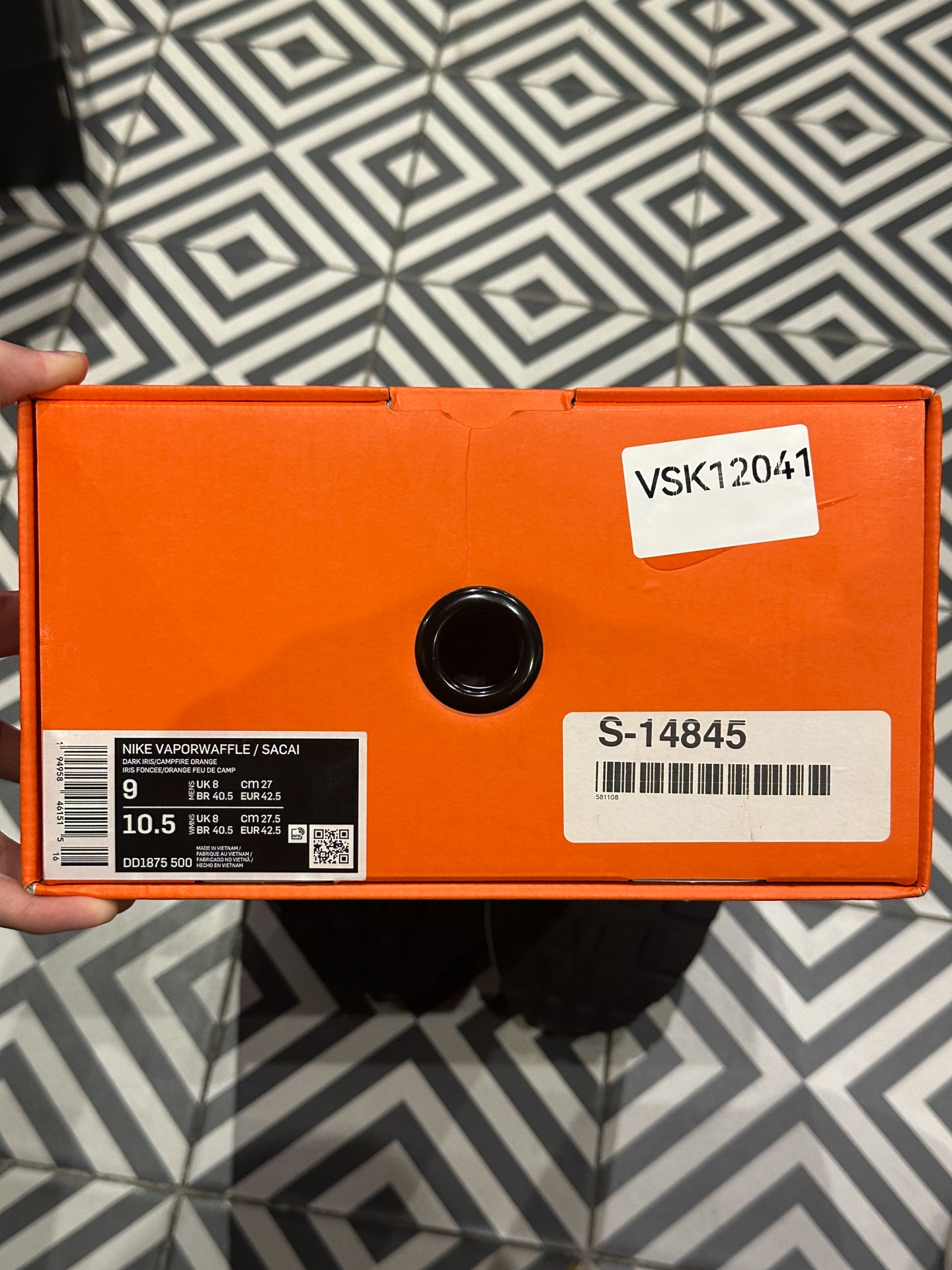 Sacai Vaporwaffle Dark Iris (42,5)