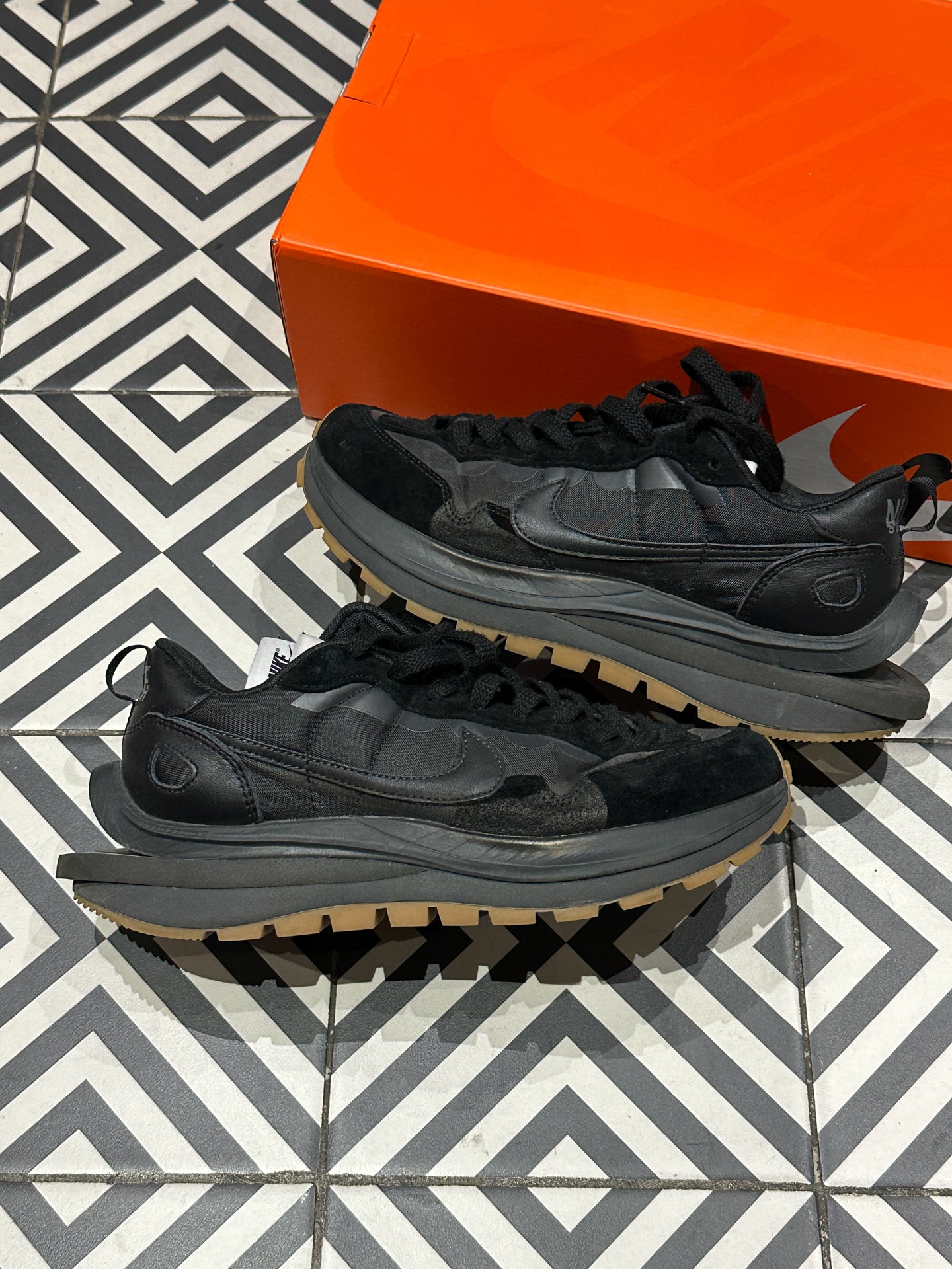 Sacai Vaporwaffle Black Gum (Taille 41)
