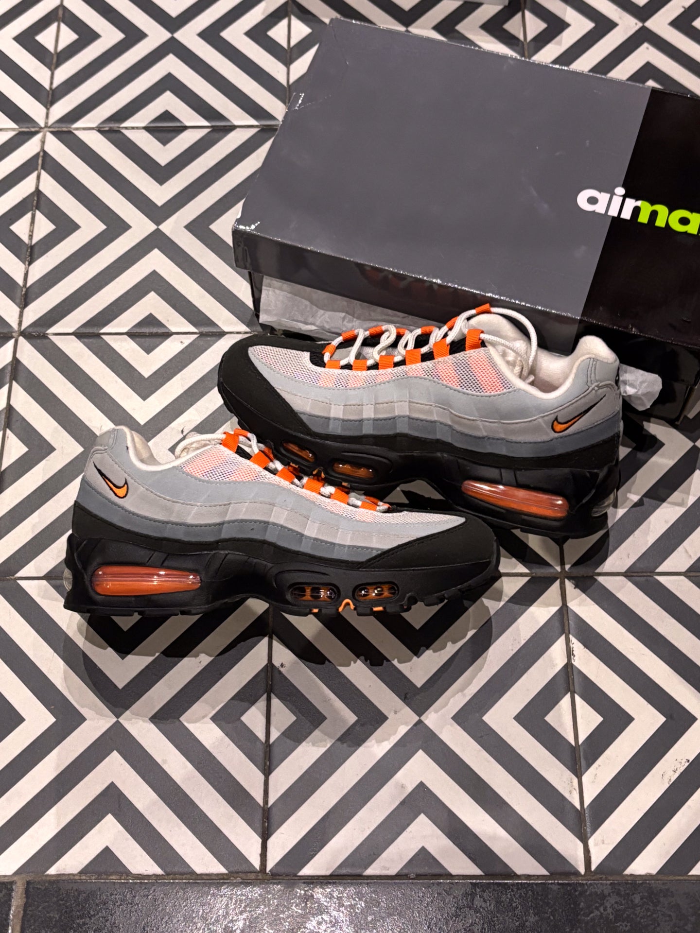 Air max 95 Big Bubble Bright Mandarin (Taille 41)