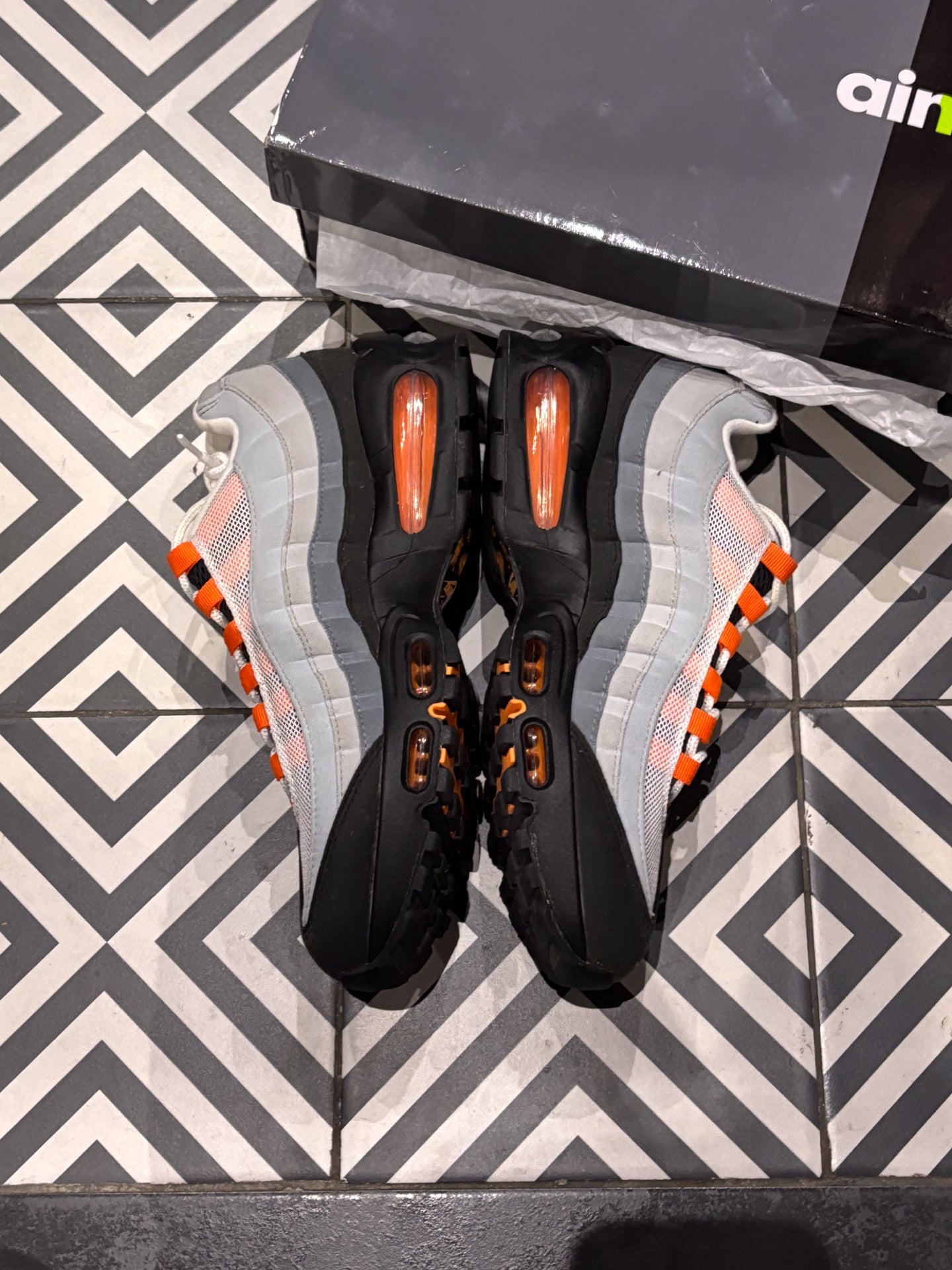Air max 95 Big Bubble Bright Mandarin (Taille 41)
