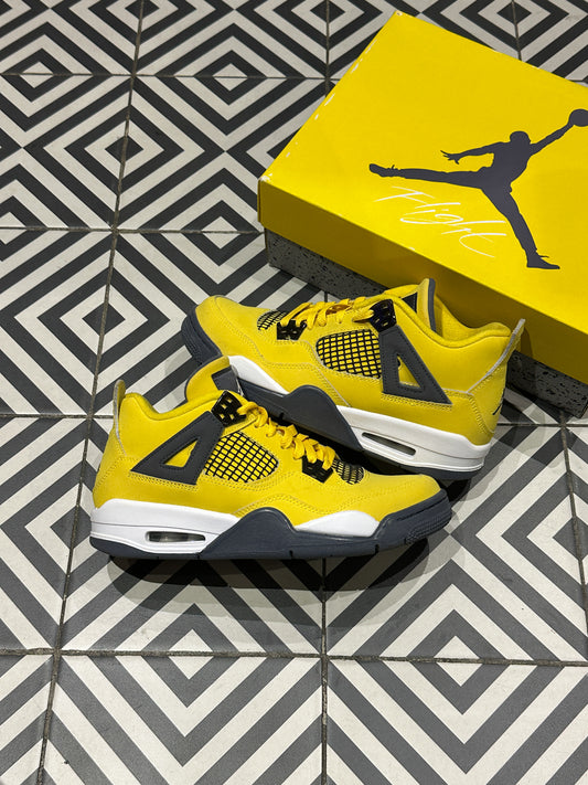 Jordan 4 Lightning GS (Taille 40)