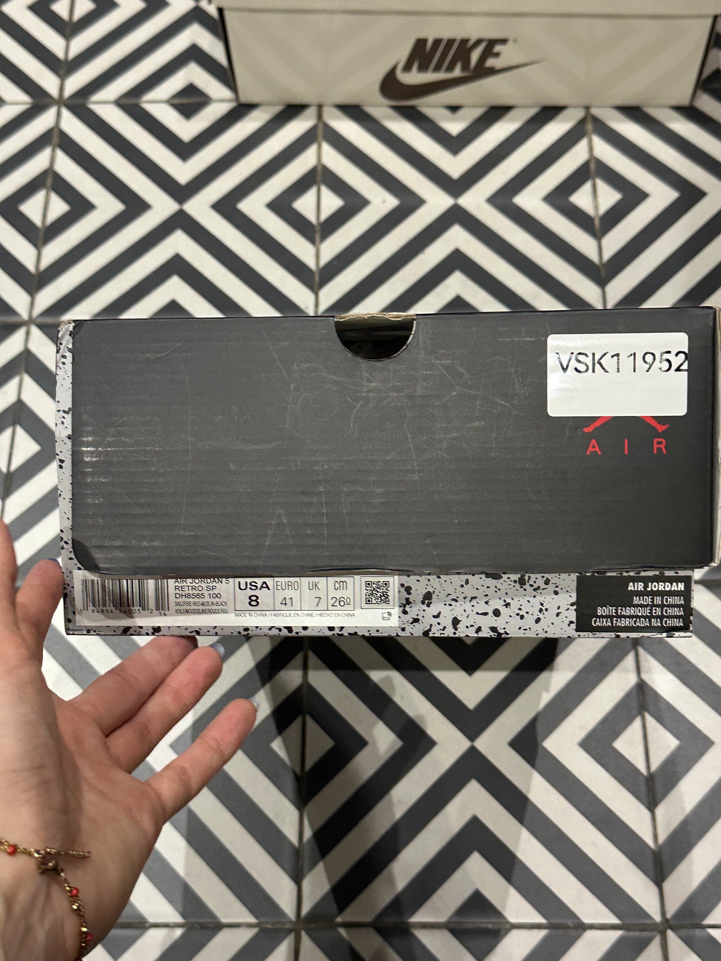 Jordan 5 Off-White Sail (Taille 42)
