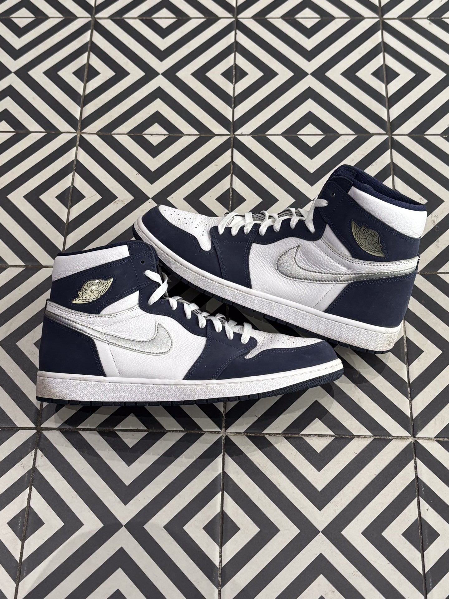 Jordan 1 High Navy (Taille 47,5)