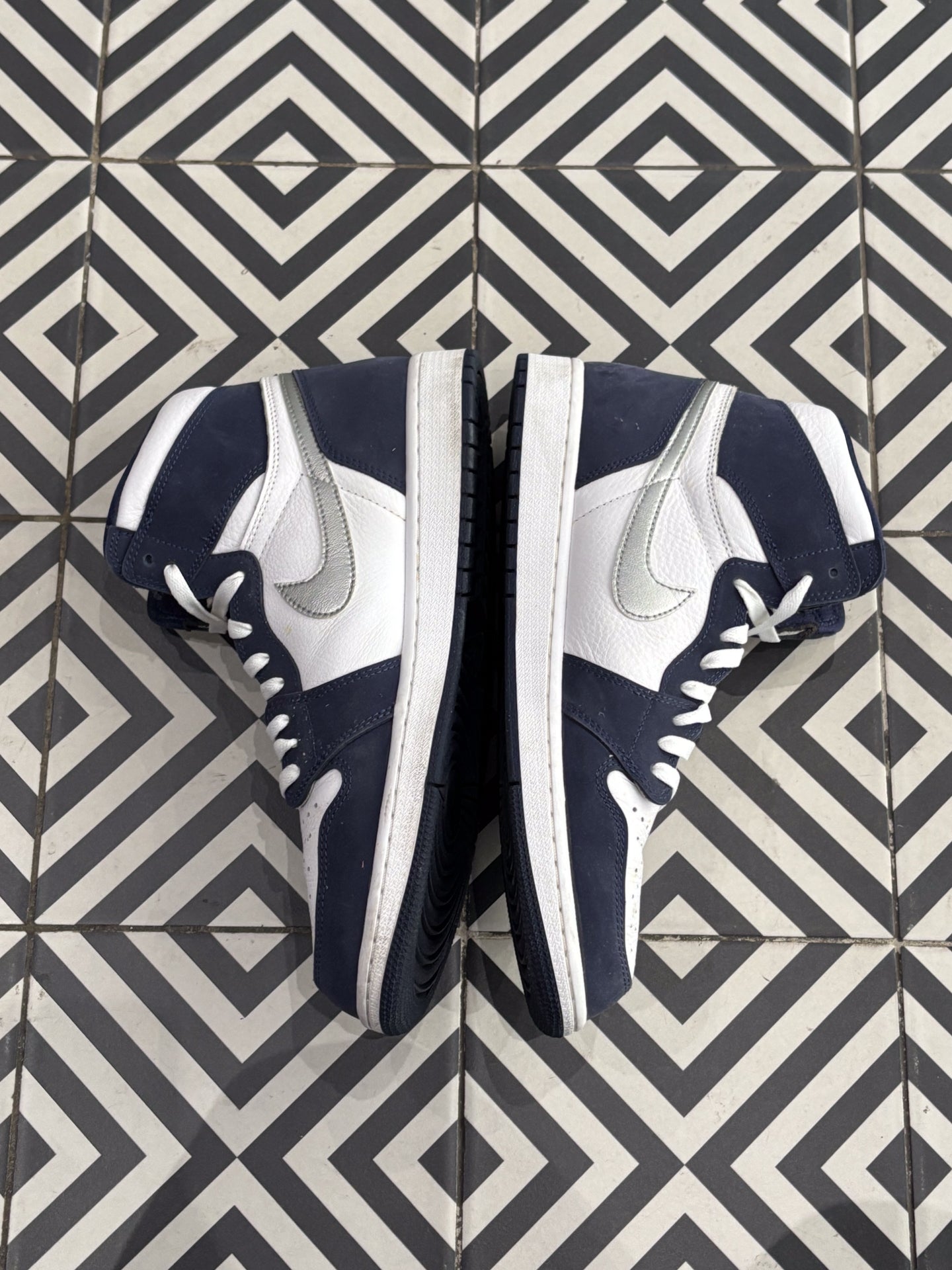 Jordan 1 High Navy (Taille 47,5)