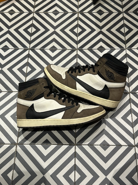 Jordan 1 high Travis Scott Mocha (Taille 45)