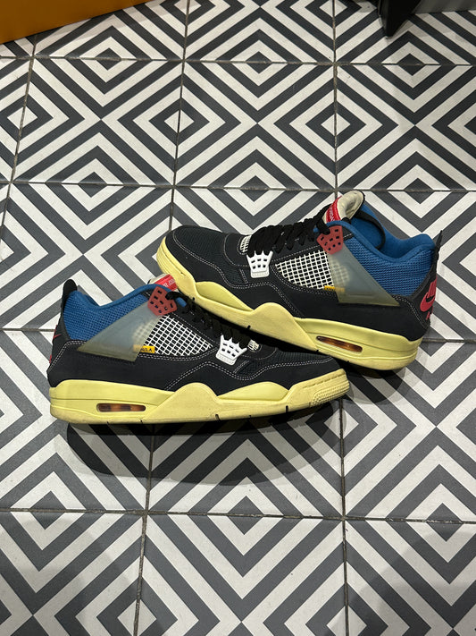 Jordan 4 Union Off Noir (Taille 45)