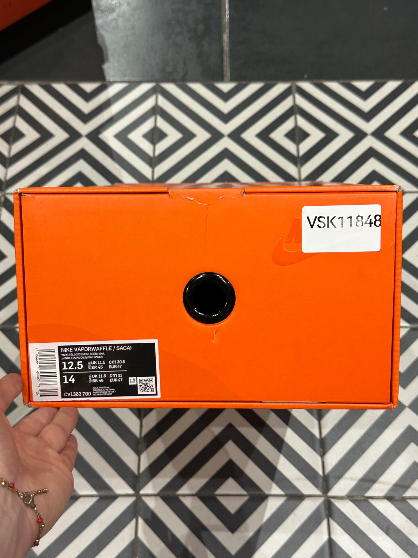 Sacai Vaporwaffle Brazil (Taille 47)