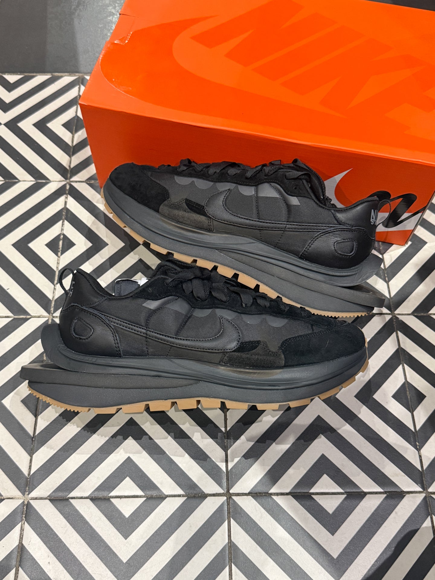 Sacai Vaporwaffle Black Gum (Taille 38,5)