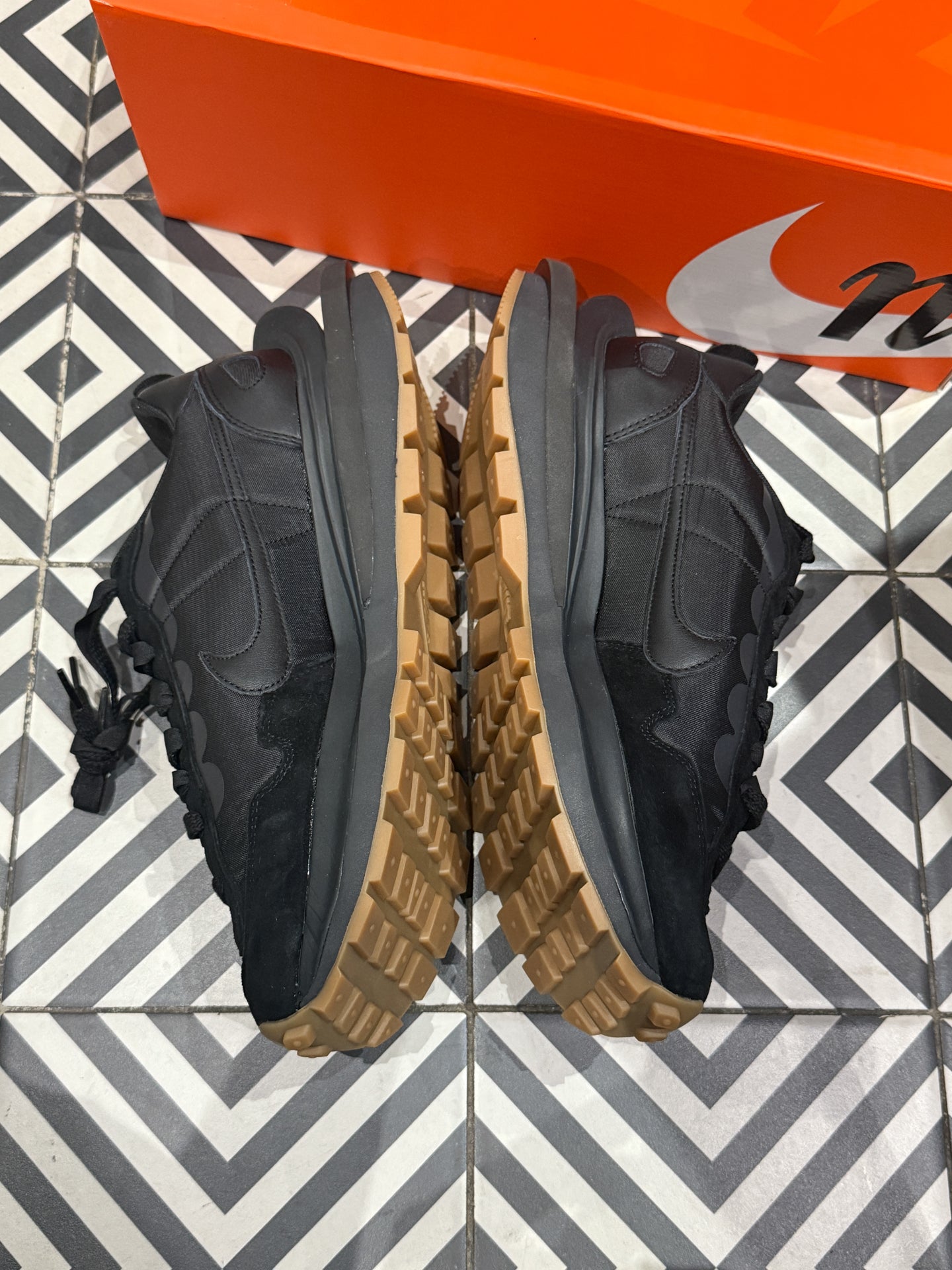 Sacai Vaporwaffle Black Gum (Taille 38,5)