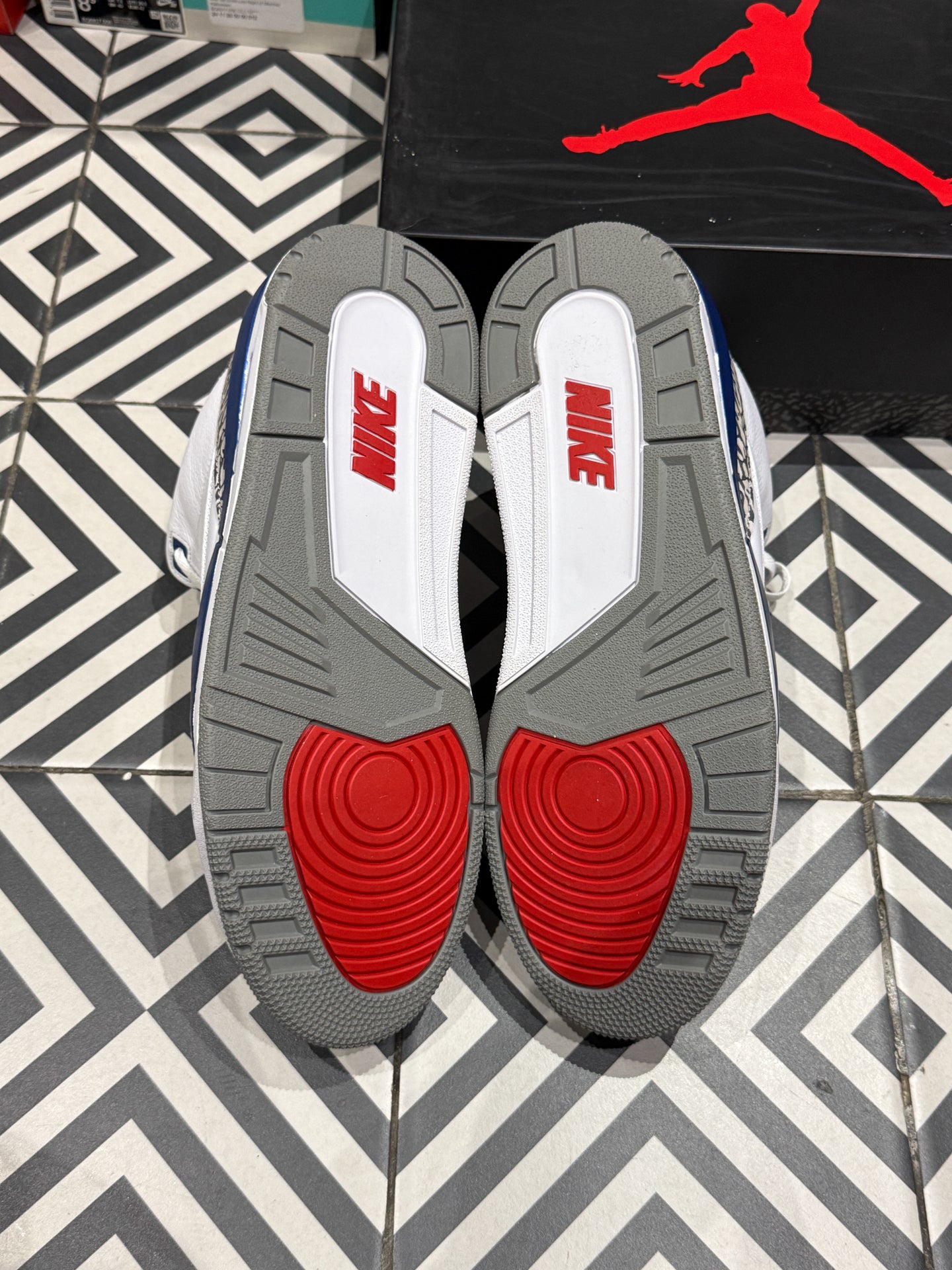 Jordan 3 True Blue (Taille 42,5)