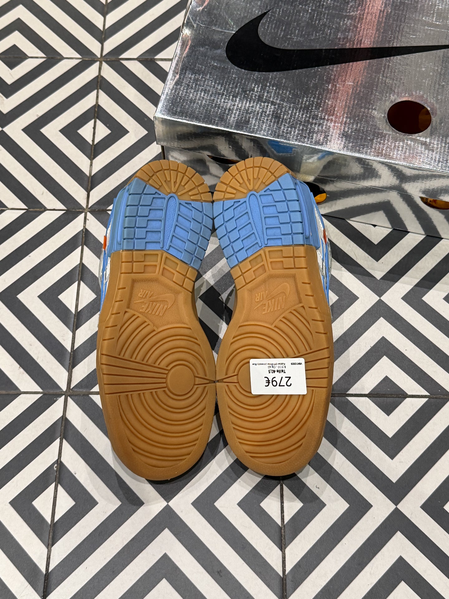 Rubber Off-White University Blue (40,5)