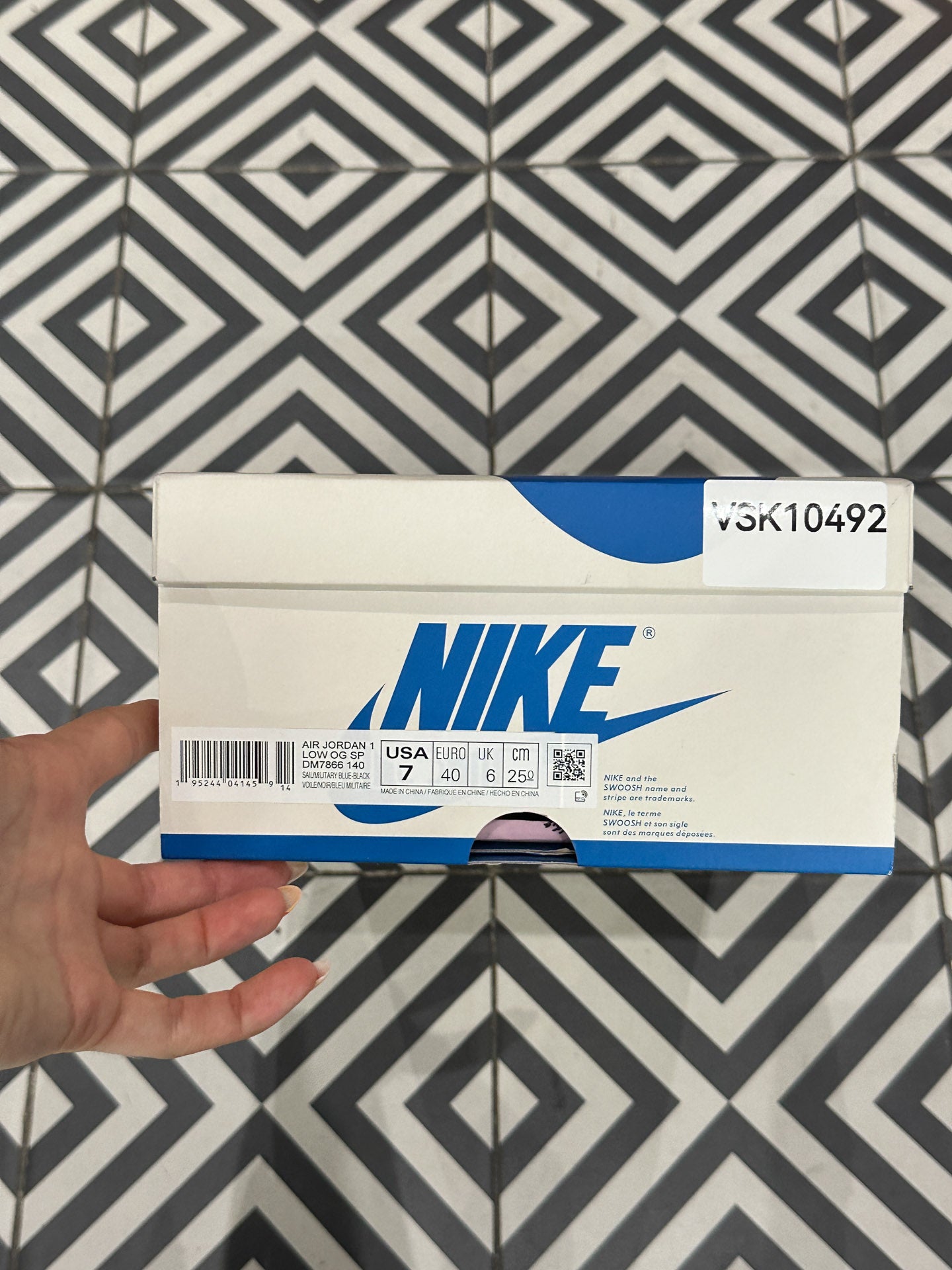 Jordan 1 Low Travis Scott Fragment (Taille 40)