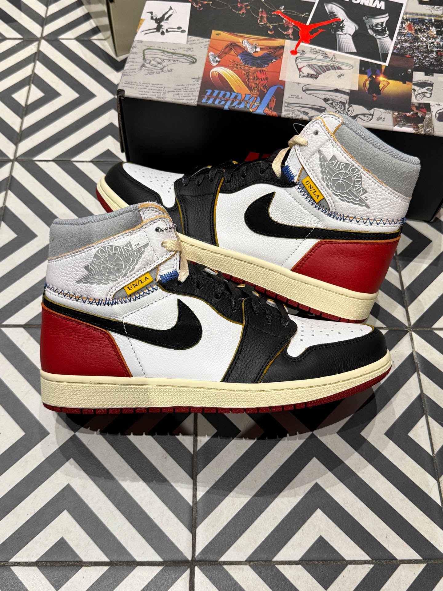 Jordan 1 High union Black Toe (Taille 42)