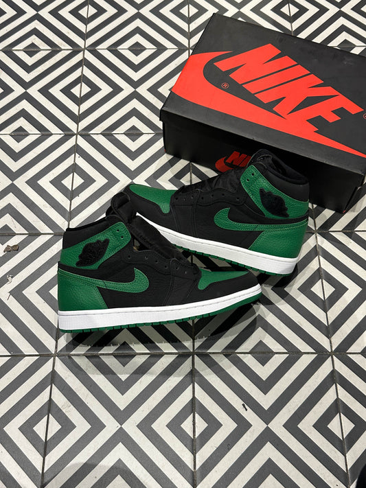 Jordan 1 High Pine green 1.0 (Taille 43)