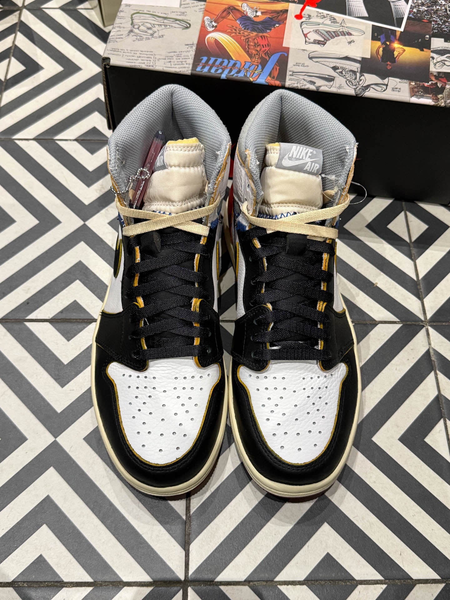 Jordan 1 High union Black Toe (Taille 42)