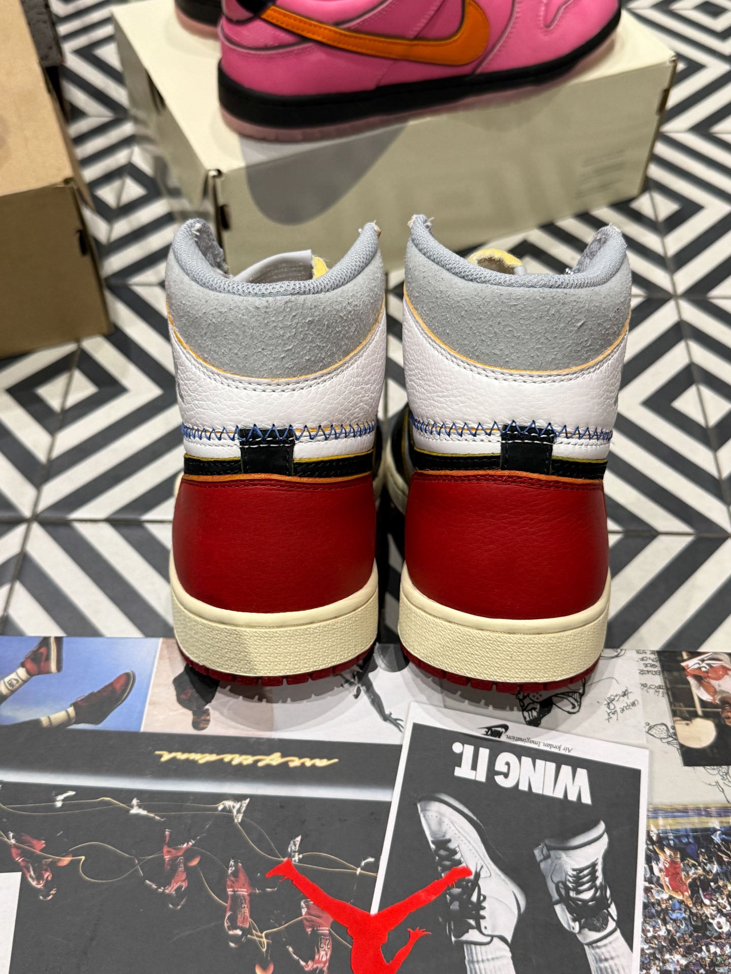 Jordan 1 High union Black Toe (Taille 42)