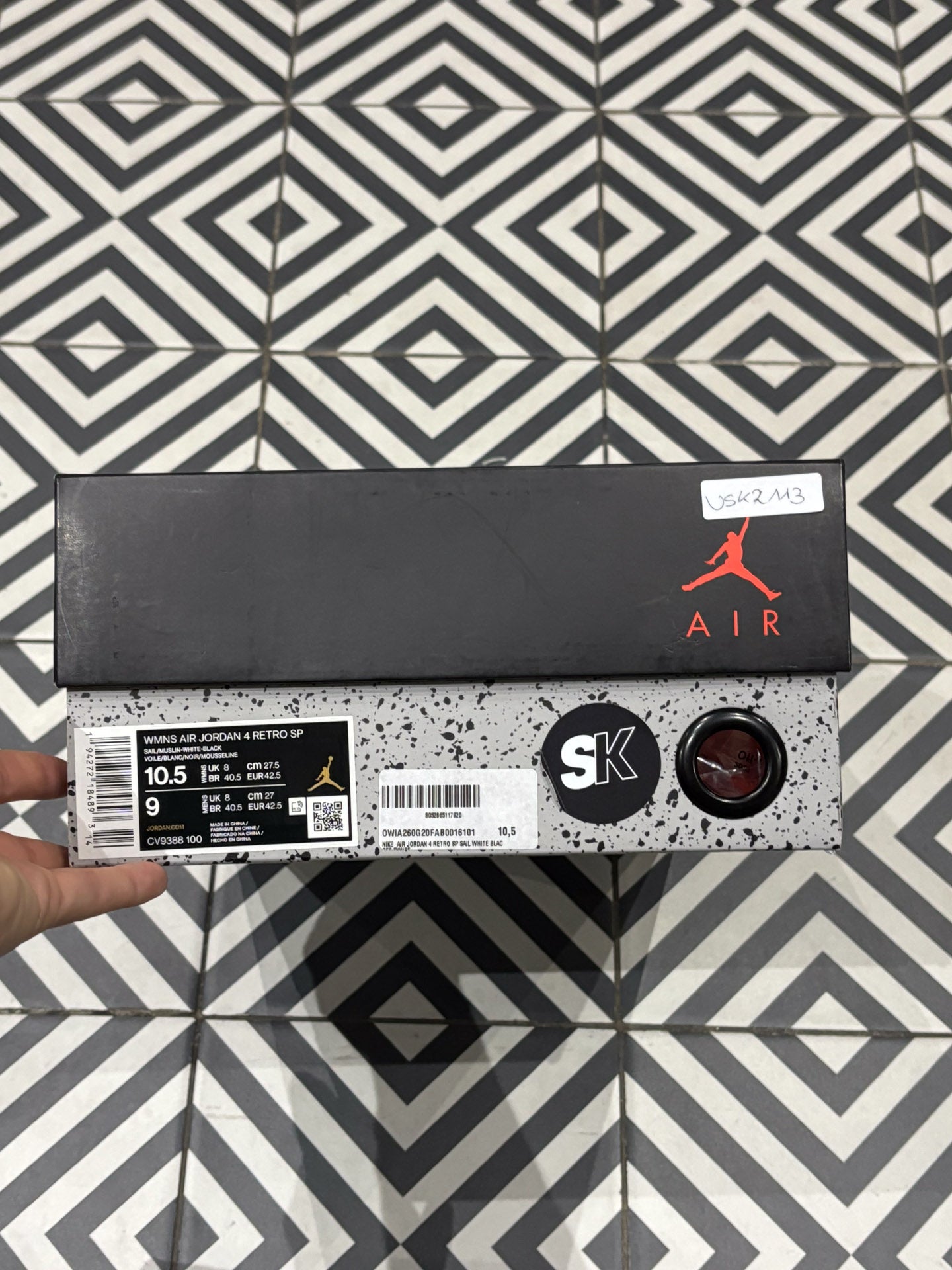 Jordan 4 Off-White (Taille 42,5)