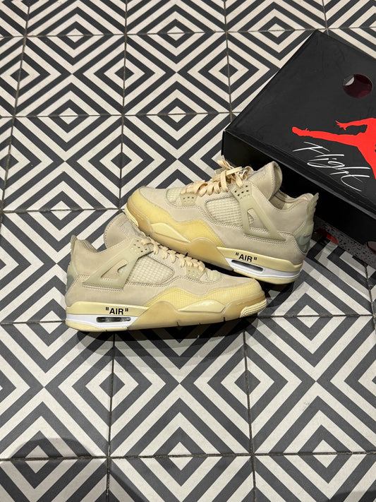 Jordan 4 Off-White Sail (Taille 44)