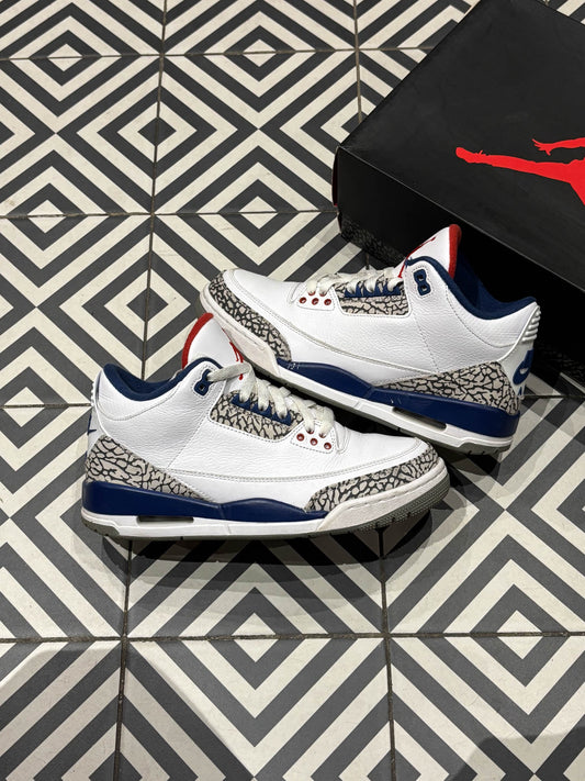 Jordan 3 True Blue (Taille 41)