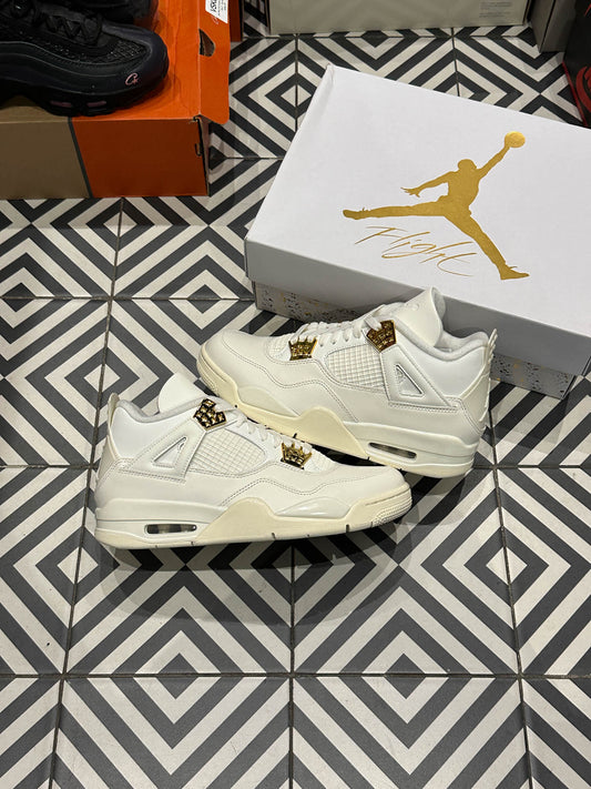Jordan 4 Metallic Gold (Taille 39)